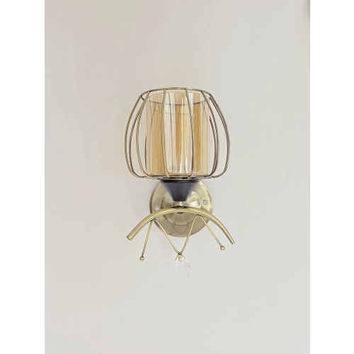 Wall light B-91186/1 bronze+black