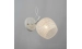 Wall sconce Sirius B N3839/1W WT+CH