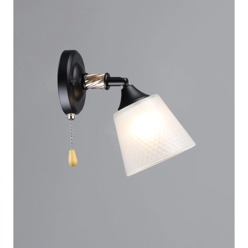 Wall Sconce VALESO with 1 shade Black K2343/1W