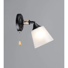 Wall Sconce VALESO with 1 shade Black K2343/1W