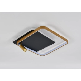 Ceiling LED Light VALESO CH8005, Dimmable, Black+Gold