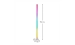 LED RGB IC Smart Floor Lamp 150cm Music Sync VALESO - Фото № 2