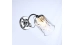 Wall sconce Sirius B C1412/1W BK+CH