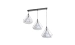 Pendant Lamp 3 Lights VALESO TY01B-3 Loft Black E27