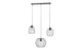 Pendant Lamp 3 Lights VALESO TY403-3 Loft Black E27 - Фото № 1