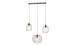 Pendant Lamp 3 Lights VALESO TY403-3 Loft Black E27 - Фото № 2