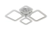 Ceiling Chandelier LED VALESO Steel/Acrylic White 100W 2055/2+2 - Фото № 1