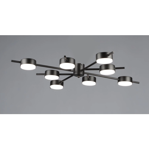 Ceiling Chandelier LED 8-light VALESO N6717/8 GX53 Black N6717/8 - Фото № 4