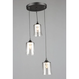 Pendant Chandelier 3-light VALESO N6744/3H E27 Black N6744/3H