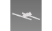 LED Ceiling Chandelier VALESO 2-Bulb 20W White Gold Steel Acrylic YH1310/2 - Фото № 1