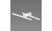 LED Ceiling Chandelier VALESO 2-Bulb 20W White Gold Steel Acrylic YH1310/2 - Фото № 3