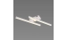 LED Ceiling Chandelier VALESO 2-Bulb 20W White Gold Steel Acrylic YH1310/2