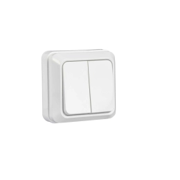 Switch 2-key overhead white Valeso BW-1002