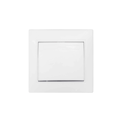 Switch 1-key white Valeso BW-2003