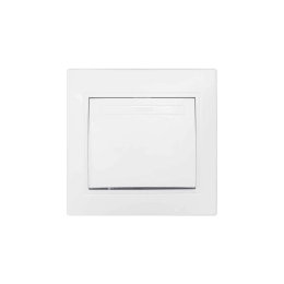 Switch 1-key white Valeso BW-2003