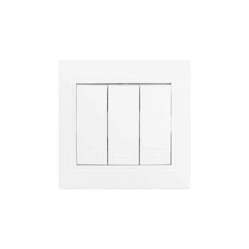 Switch 3-key white Valeso BW-2005