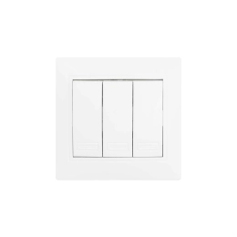 Switch 3-key white Valeso BW-2005