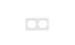 Frame Valeso PW-1002 2-section white