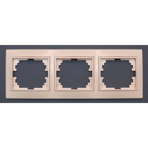 Frame Valeso RK-1003 frame 3-section cream