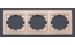 Frame Valeso RK-1003 frame 3-section cream
