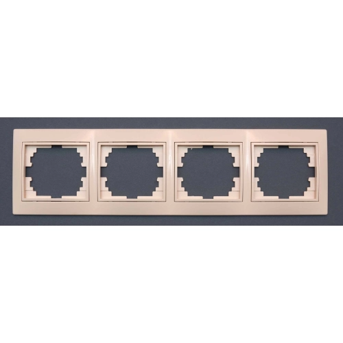 Frame Valeso RK-1004 frame 4-section cream