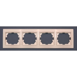 Frame Valeso RK-1004 frame 4-section cream