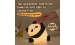 Silicone LED Touch Night Light Kung Fu Panda VALESO A038 for Bedroom Rechargeable White-Black - Фото № 11