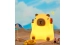 Silicone LED Touch Night Light Sitting Capybara VALESO A042 for Bedroom Rechargeable Beige - Фото № 2