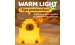 Silicone LED Touch Night Light Sitting Capybara VALESO A042 for Bedroom Rechargeable Beige - Фото № 5