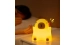Silicone LED Touch Night Light Sitting Capybara VALESO A042 for Bedroom Rechargeable Beige - Фото № 9