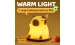 Silicone LED Touch Night Light Sitting Capybara VALESO A042 for Bedroom Rechargeable Beige - Фото № 12