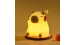 Silicone LED Touch Night Light Sitting Capybara VALESO A042 for Bedroom Rechargeable Beige - Фото № 11