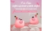 Silicone LED Touch Night Light Flamingo VALESO A049 for Bedroom Rechargeable Pink - Фото № 7