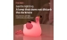 Silicone LED Touch Night Light Flamingo VALESO A049 for Bedroom Rechargeable Pink - Фото № 8