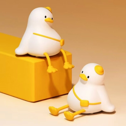 Silicone LED Touch Night Light Duckling VALESO A050 for Bedroom Rechargeable White - Фото № 14