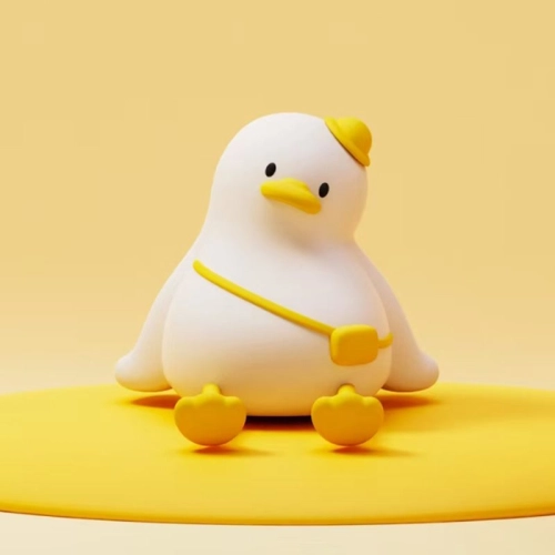 Silicone LED Touch Night Light Duckling VALESO A050 for Bedroom Rechargeable White - Фото № 16