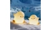 Silicone LED Touch Night Light Penguin VALESO A051 for Bedroom Rechargeable Beige - Фото № 1