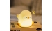 Silicone LED Touch Night Light Penguin VALESO A051 for Bedroom Rechargeable Beige - Фото № 5