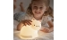 Silicone LED Touch Night Light White Kitten VALESO A068 for Bedroom Soft Toy Light - Фото № 3