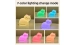 Silicone LED Touch Night Light White Kitten VALESO A068 for Bedroom Soft Toy Light - Фото № 7