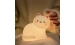 Silicone LED Touch Night Light White Kitten VALESO A068 for Bedroom Soft Toy Light - Фото № 8