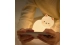 Silicone LED Touch Night Light White Kitten VALESO A068 for Bedroom Soft Toy Light - Фото № 12