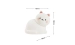 Silicone LED Touch Night Light White Kitten VALESO A068 for Bedroom Soft Toy Light - Фото № 14