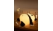Silicone touch night light toy Lying panda A008 VALESO kids bedroom lamp white-black - Фото № 12