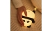 Silicone touch night light toy Lying panda A008 VALESO kids bedroom lamp white-black - Фото № 18