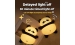 Silicone touch night light toy Lying panda A008 VALESO kids bedroom lamp white-black - Фото № 23