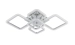 Ceiling LED Chandelier for Living Room and Bedroom VALESO 2055/5 White 100W - Фото № 2