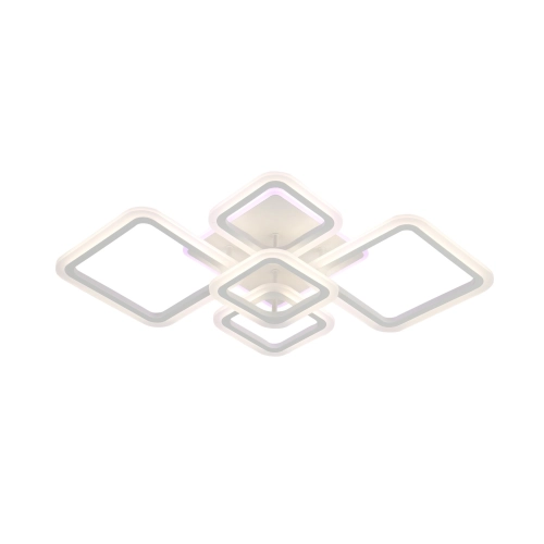 Ceiling LED Chandelier for Living Room and Bedroom VALESO 2055/5 White 128W - Фото № 1