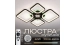 LED Ceiling Light with Bluetooth Speaker and RGB Backlight for Bedroom and Living Room VALESO YZD1267 Black - Фото №1