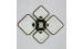 LED Ceiling Light with Bluetooth Speaker and RGB Backlight for Bedroom and Living Room VALESO YZD1267 Black - Фото № 8